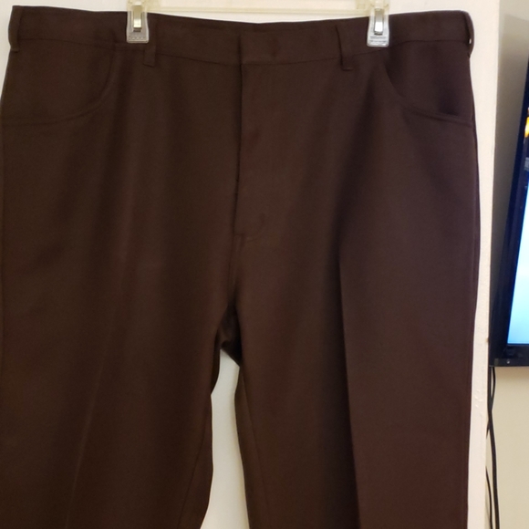 John Blair Menswear Brown Pants Size 42 - Picture 8 of 8